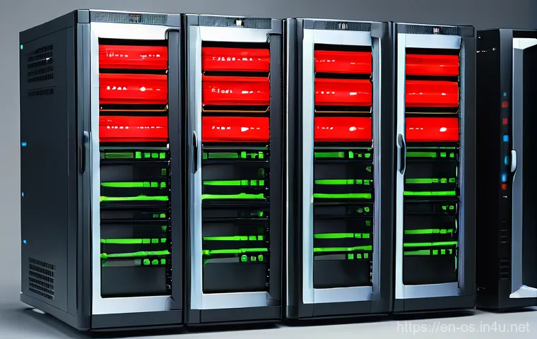 리눅스에서 방화벽 설정 가이드 - **Prompt 2: SSH Hardening - Fortifying Remote Access**
    A focused, close-up image of a server's n...